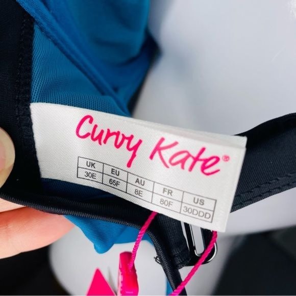 Nwt Curvy Kate Women's Standard Rock The Pool Halterneck Bikini top xl swimwear - Picture 10 of 10